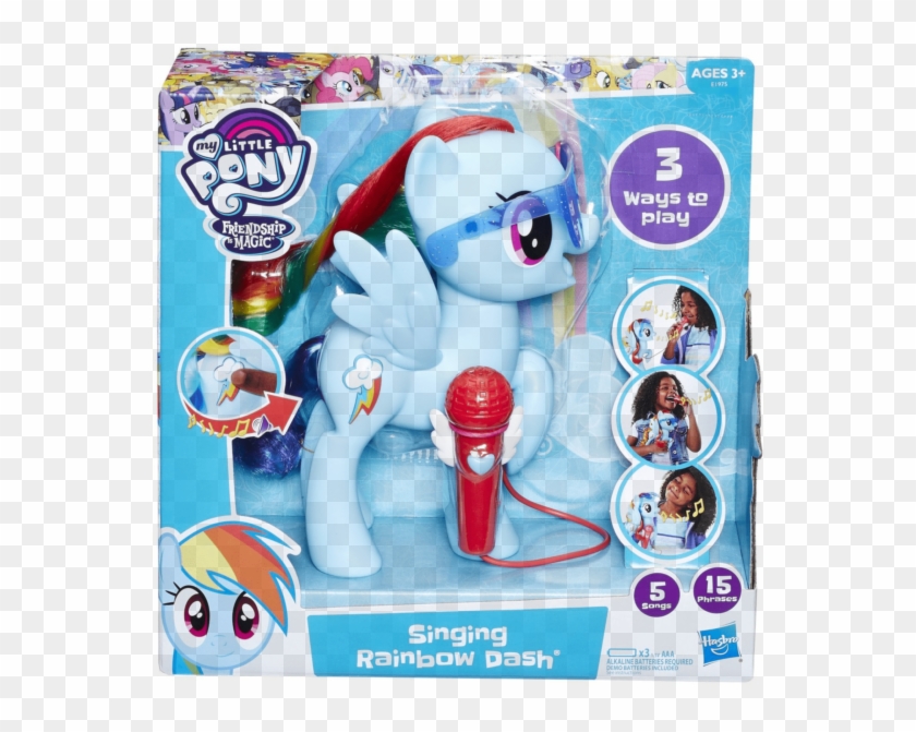 My Little Pony Singing Rainbow Dash Karaoke - My Little Pony Toy Clipart #5083469