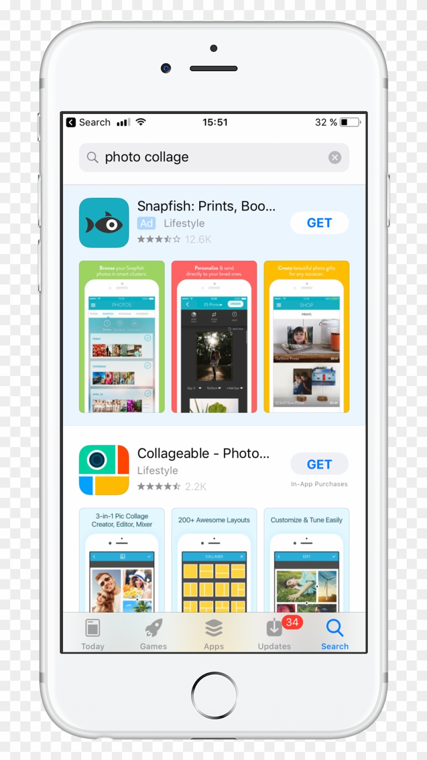 Apple Search Ads - Iphone Clipart