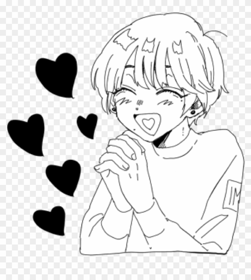 Anime Sticker - Otemo Boy Clipart #5083864