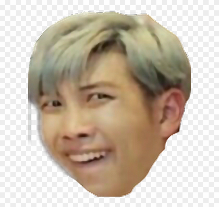#namjoon #btsleader #rapmonster #rapmon #kimnamjoon♡ - Bts Rap Monster Derp Face Clipart #5083892