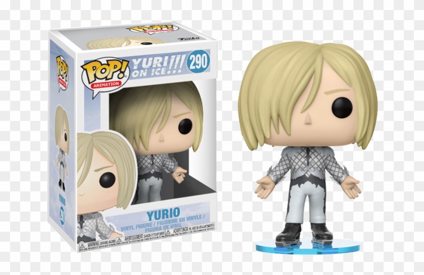 Pop Figure Yuri On Ice Yurio - Yuri On Ice Pop Vinyl Clipart #5083895