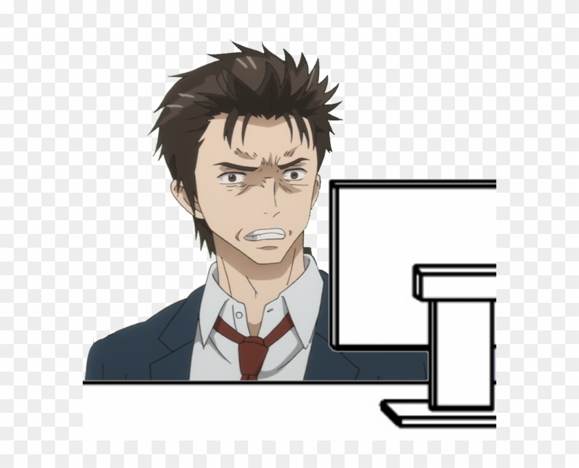 Computer Reaction Faces - Shinichi Izumi Clipart