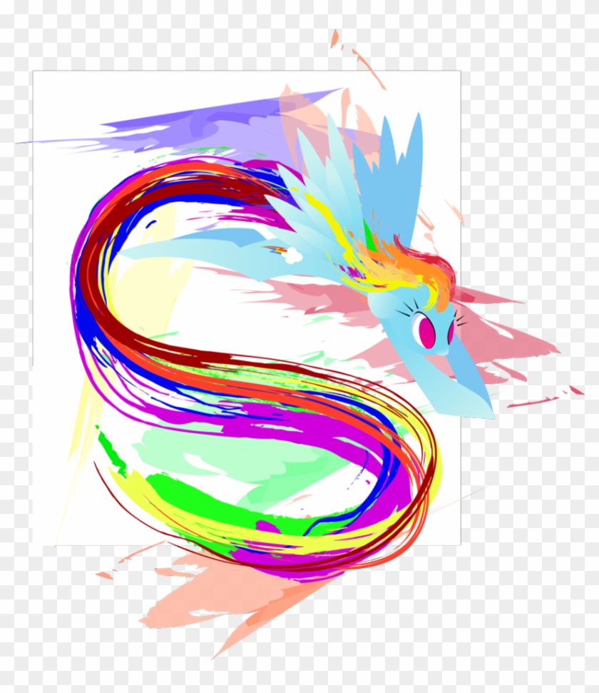 #mlp #my #little #pony #rainbow #dash #art #colorful - Graphic Design Clipart #5084053