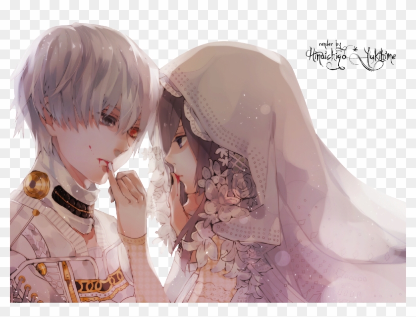 Touka X Kaneki Fanart Clipart