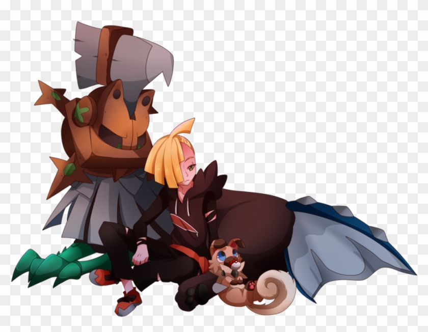 Riku114 Fondo De Pantalla Entitled Gladion And Type - Pokemon Sun Moon Character Gladion Clipart #5084211