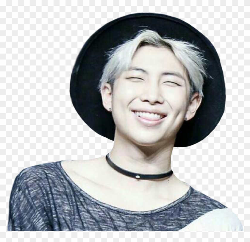 Bts Sticker - Namjoon With A Hat Clipart #5084297