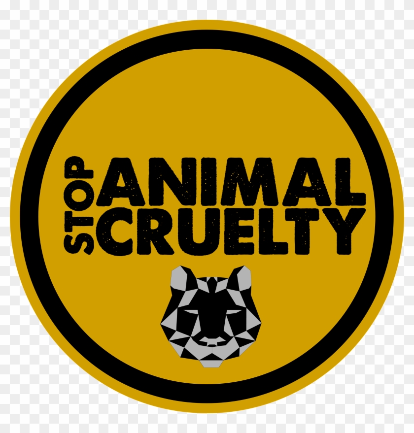 Stop Animal Cruelty Sign - Nsí Runavík Clipart
