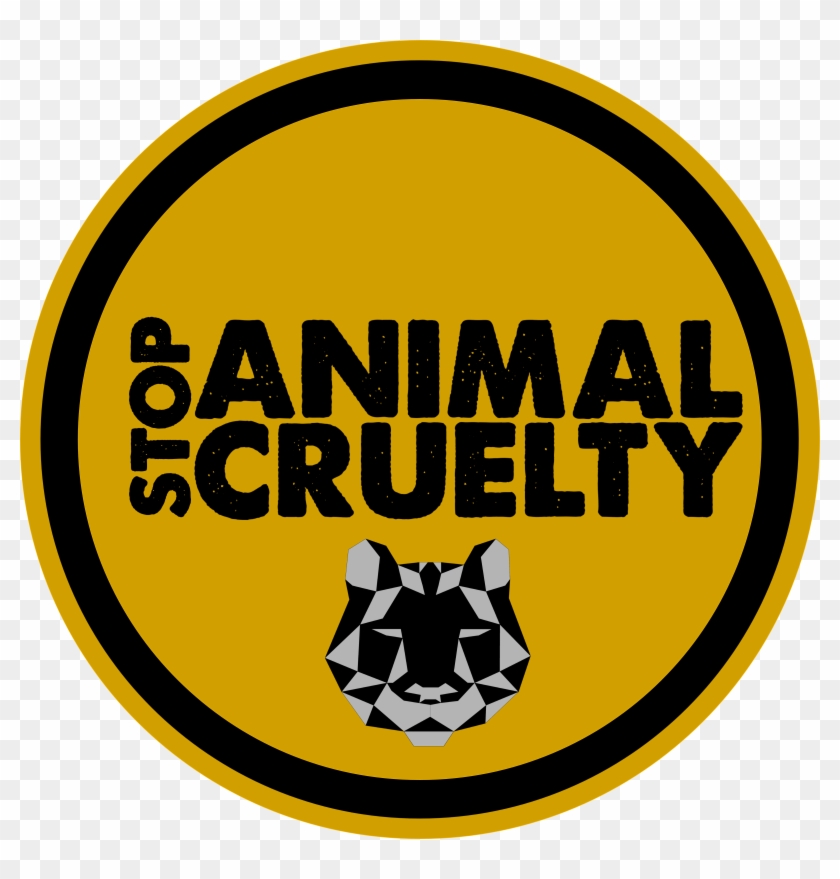 Stop Animal Cruelty Sign - Nsí Runavík Clipart #5084934