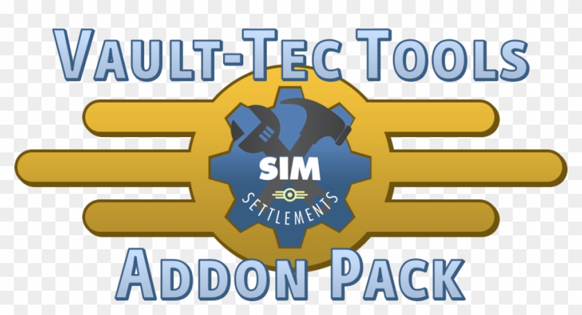 A Sim Settlements Addon Pack Containing 22 Vault Themed - Graphic Design Clipart #5085017