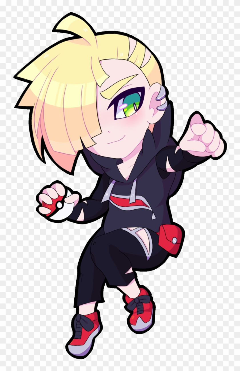 Png - Gladion Fan Art Chibi Clipart