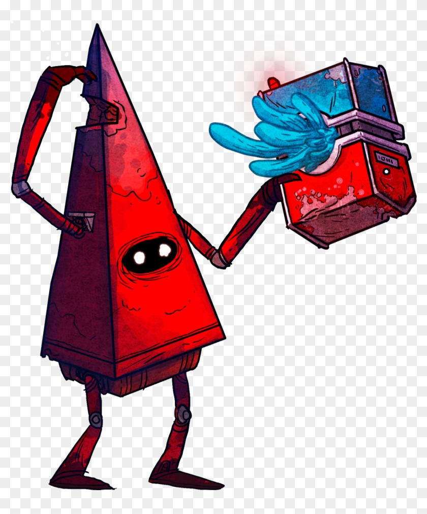 Elvis Holding Backpack - Cartoon Clipart