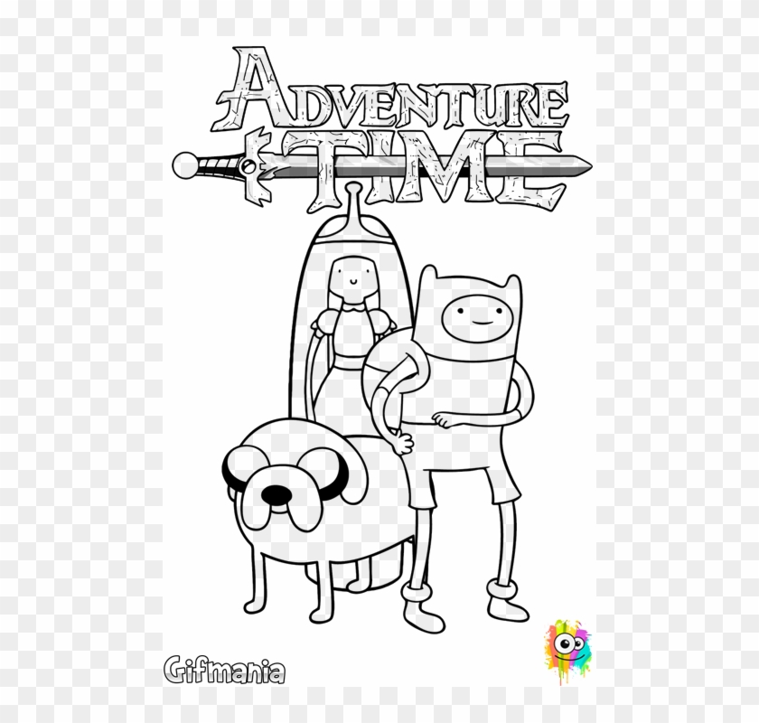 Hora De Aventura - Dibujos De Hora De Aventura Para Colorear Clipart