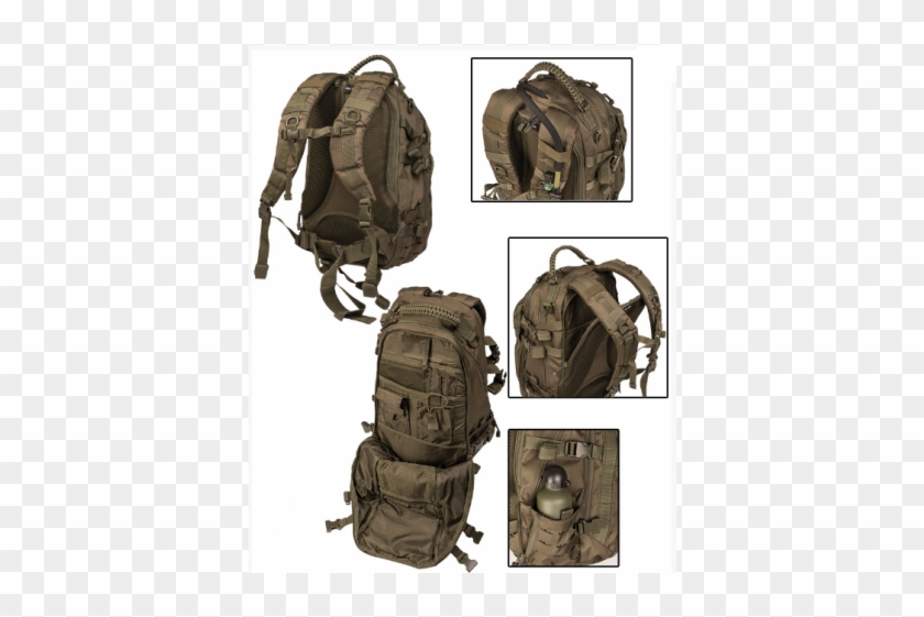 Mil Tec Mission Pack Laser Cut Small Clipart #5085729