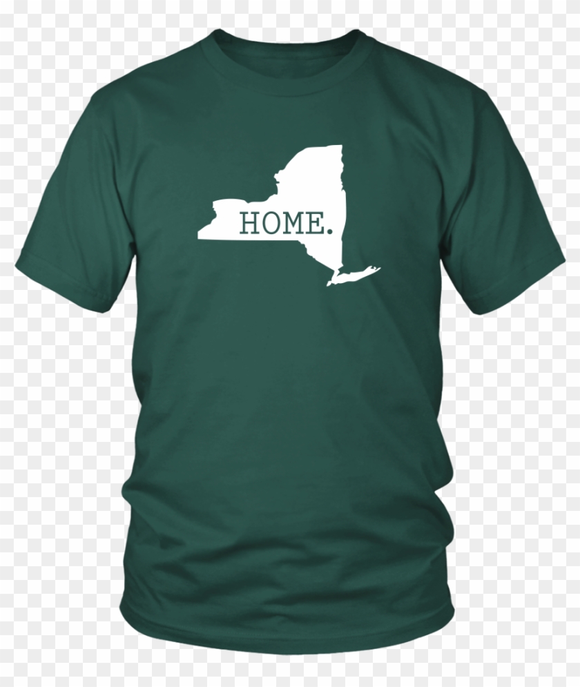 Sweet Home New York State T-shirt - Active Shirt Clipart #5085820