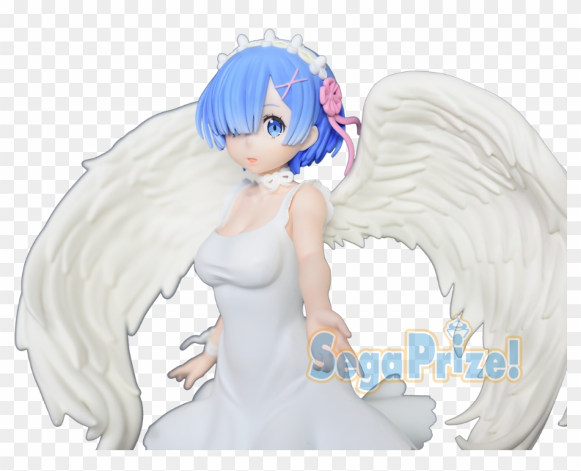 Sega Re Zero Starting Life In Another World Limited - Re ゼロ から 始める 異 世界 生活 リミテッド プレミアム フィギュア レム 鬼 天使 Ver Clipart