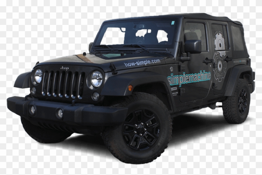 Jeep Wrangler Rubicon Suv Clipart #5085944