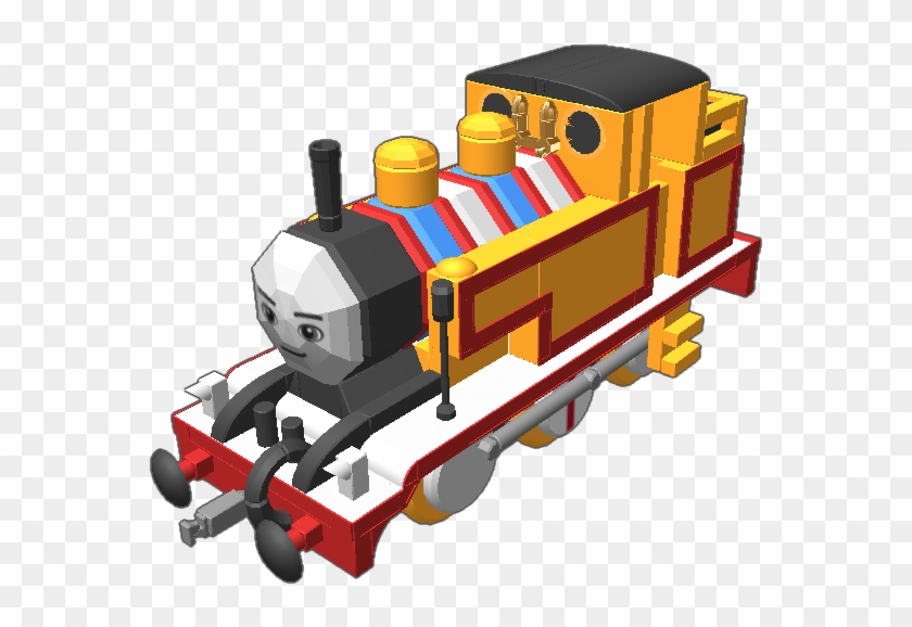 The Mascot For The Tinyspider Railway Also Tony - Locomotive Clipart