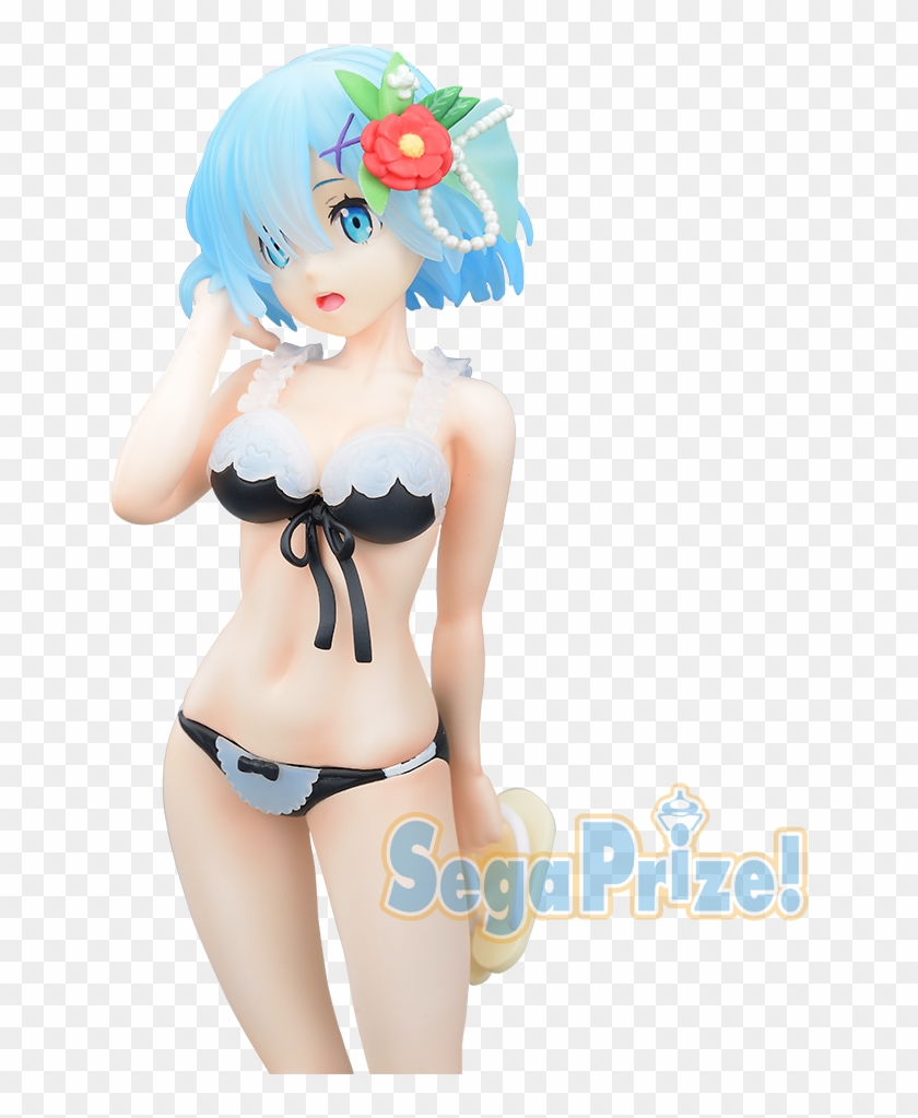 Rem Re Zero Kara Hajimeru Isekai Seikatsu Summer Beach - Summer Beach Figure Rem Clipart #5086326