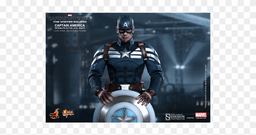 The Winter Soldier - Hot Toys Captain America Aou Clipart #5086672