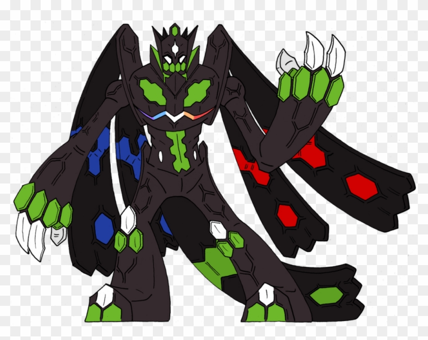 Box 24 718 Zygarde Perfect By Kuruttra D9aif4t - Cartoon Clipart