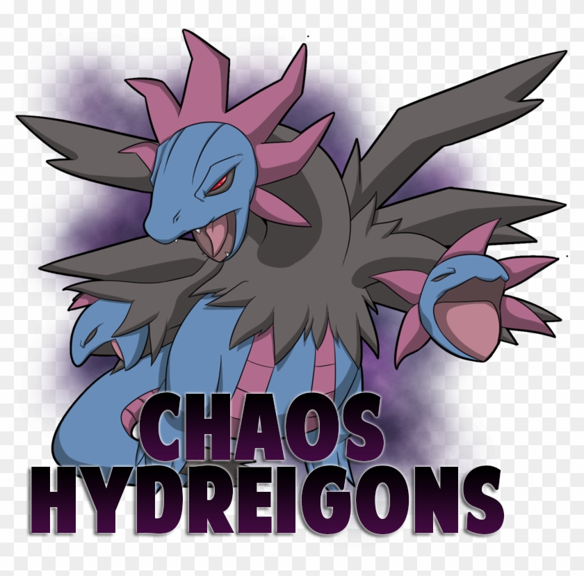 Chaos Hydreigons - Cartoon Clipart