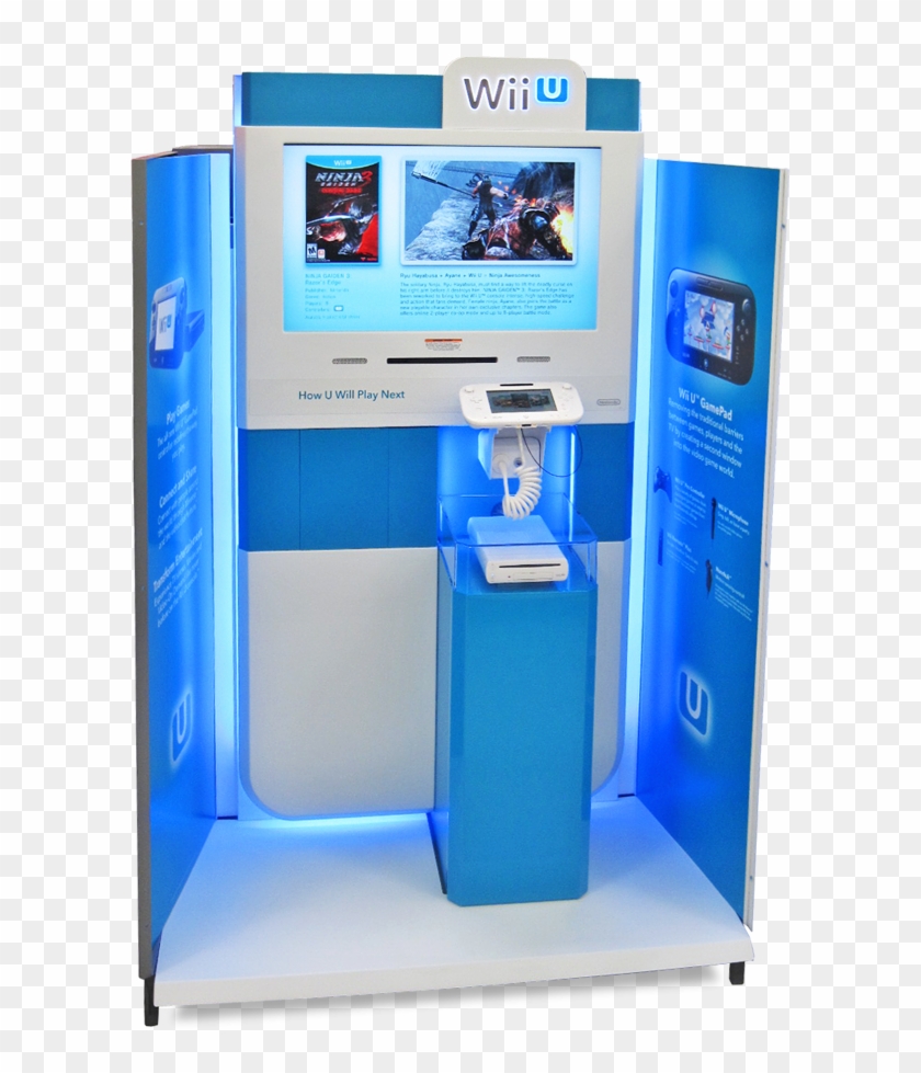 Nintendo® Wii U™ Retail Display - Wii U Retail Display Clipart #5087025