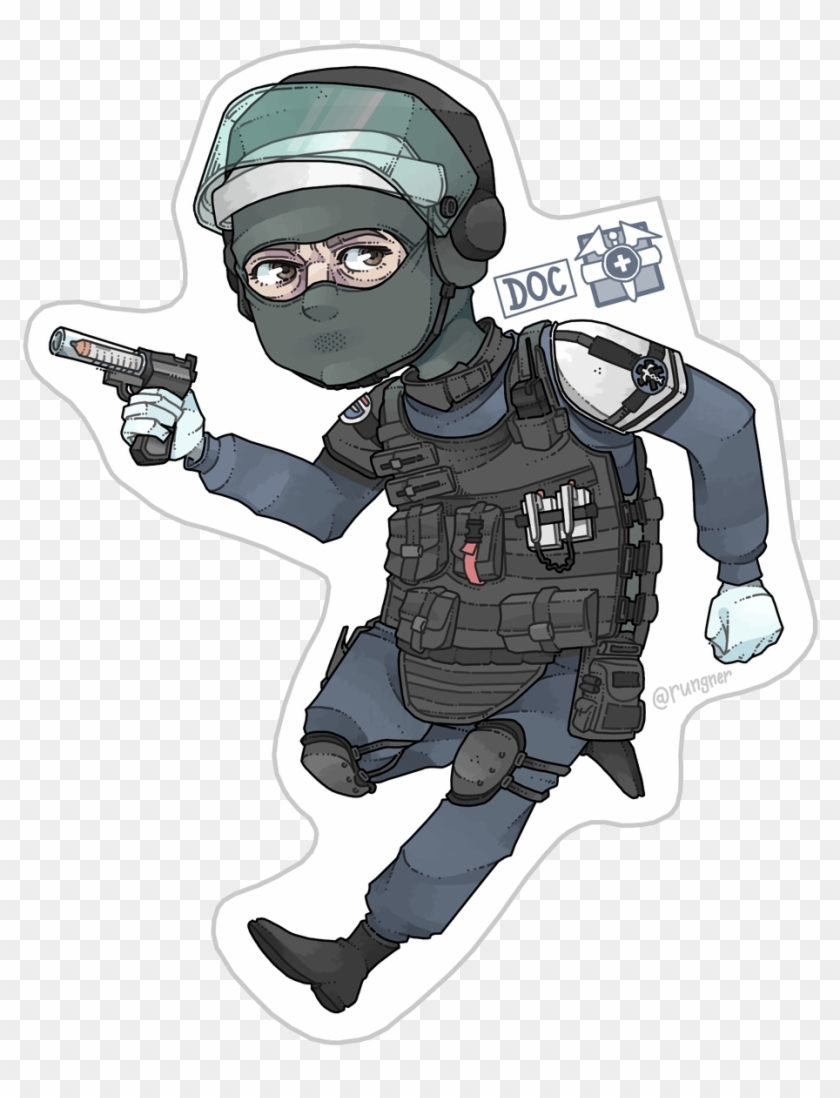 Lotta H - - Rainbow Six Siege Doc Art Clipart #5087242