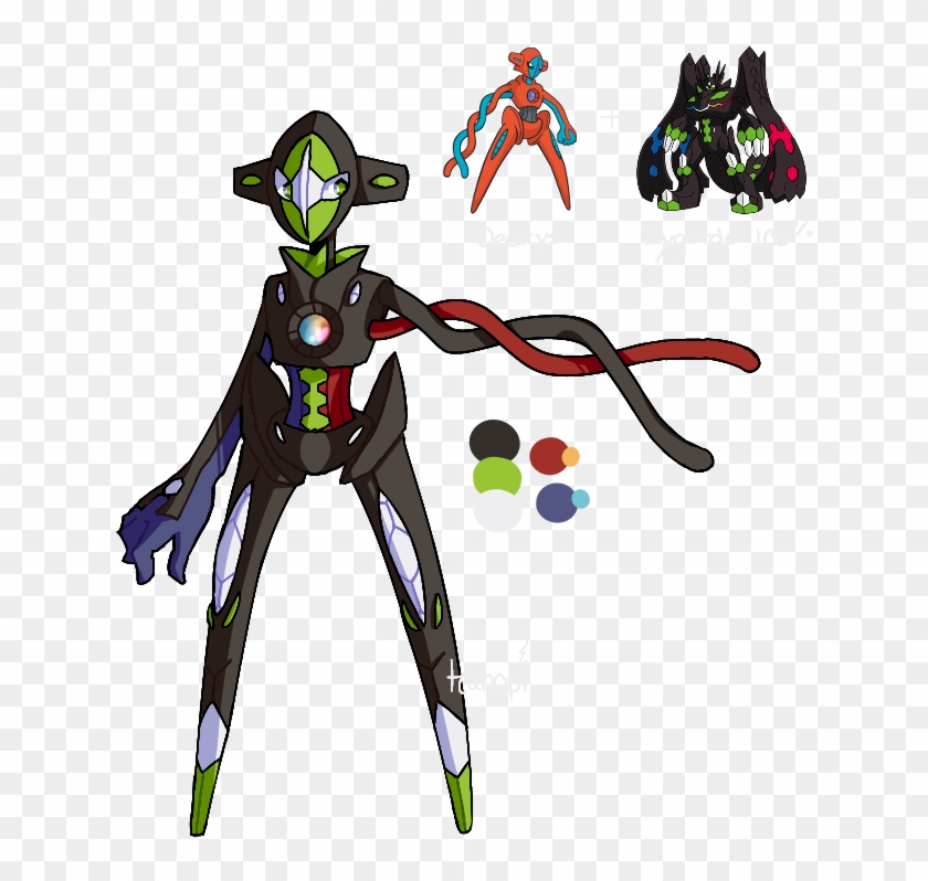 2 - Deoxys Dream World Clipart