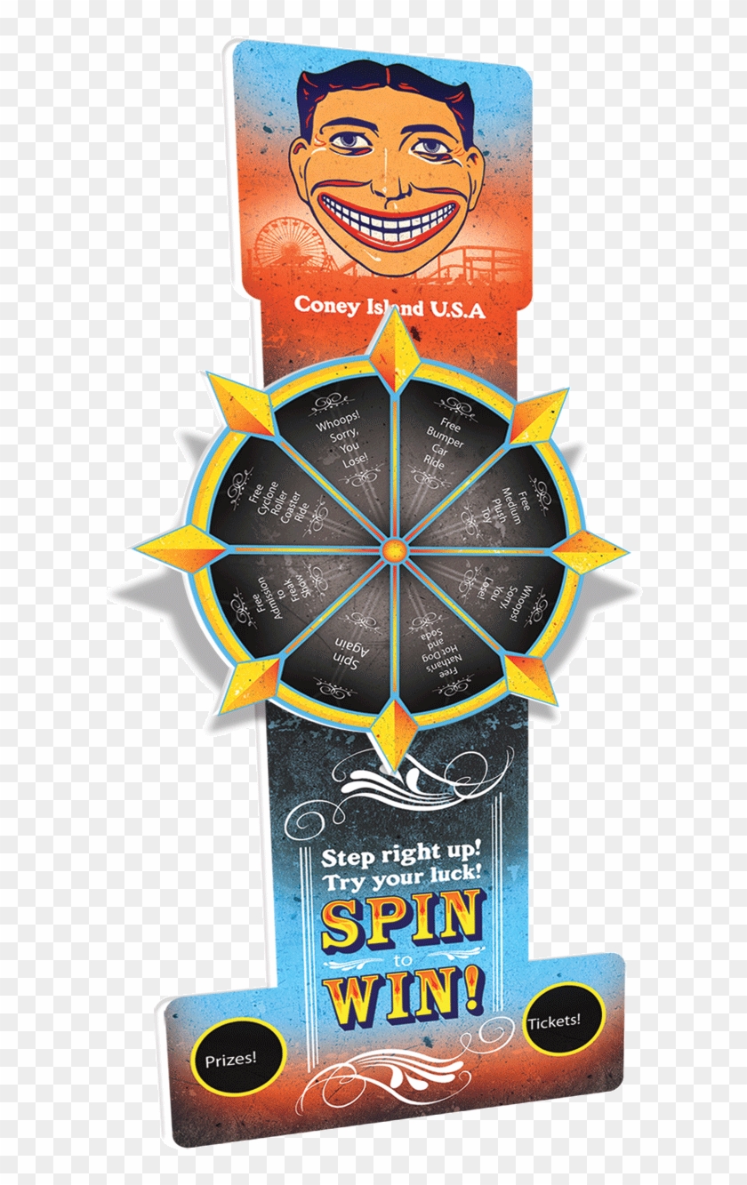 Table Top Spinning Wheel Game 35-18 - Poster Clipart #5087806