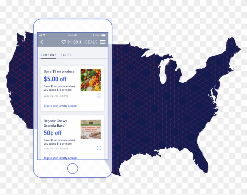 Broadly Distribute Digital Coupons Across Our National - Us House Of Rep District Map Clipart