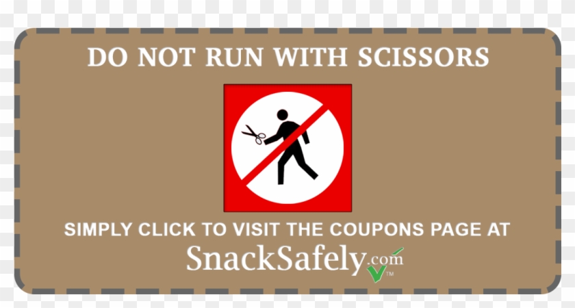 Coupons For Your Favorite Allergy-friendly Products - Running With Scissors Clipart #5088479