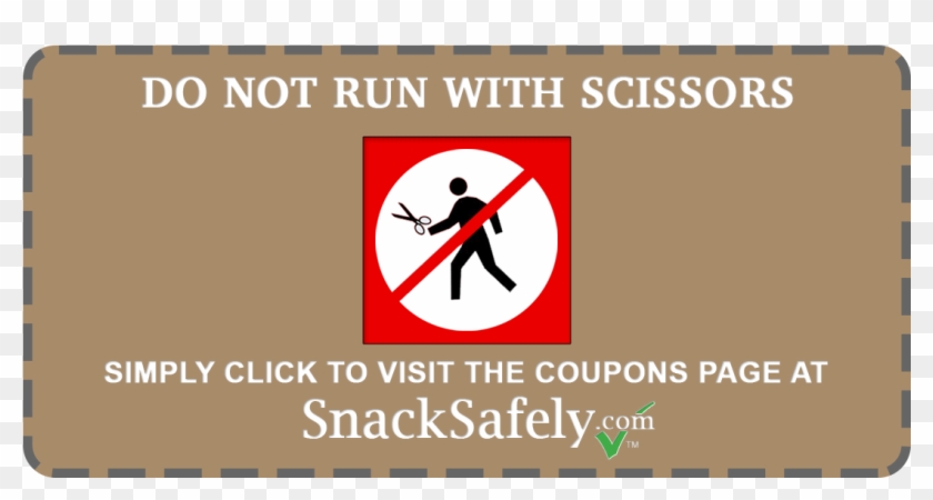 Coupons For Your Favorite Allergy-friendly Products - Running With Scissors Clipart