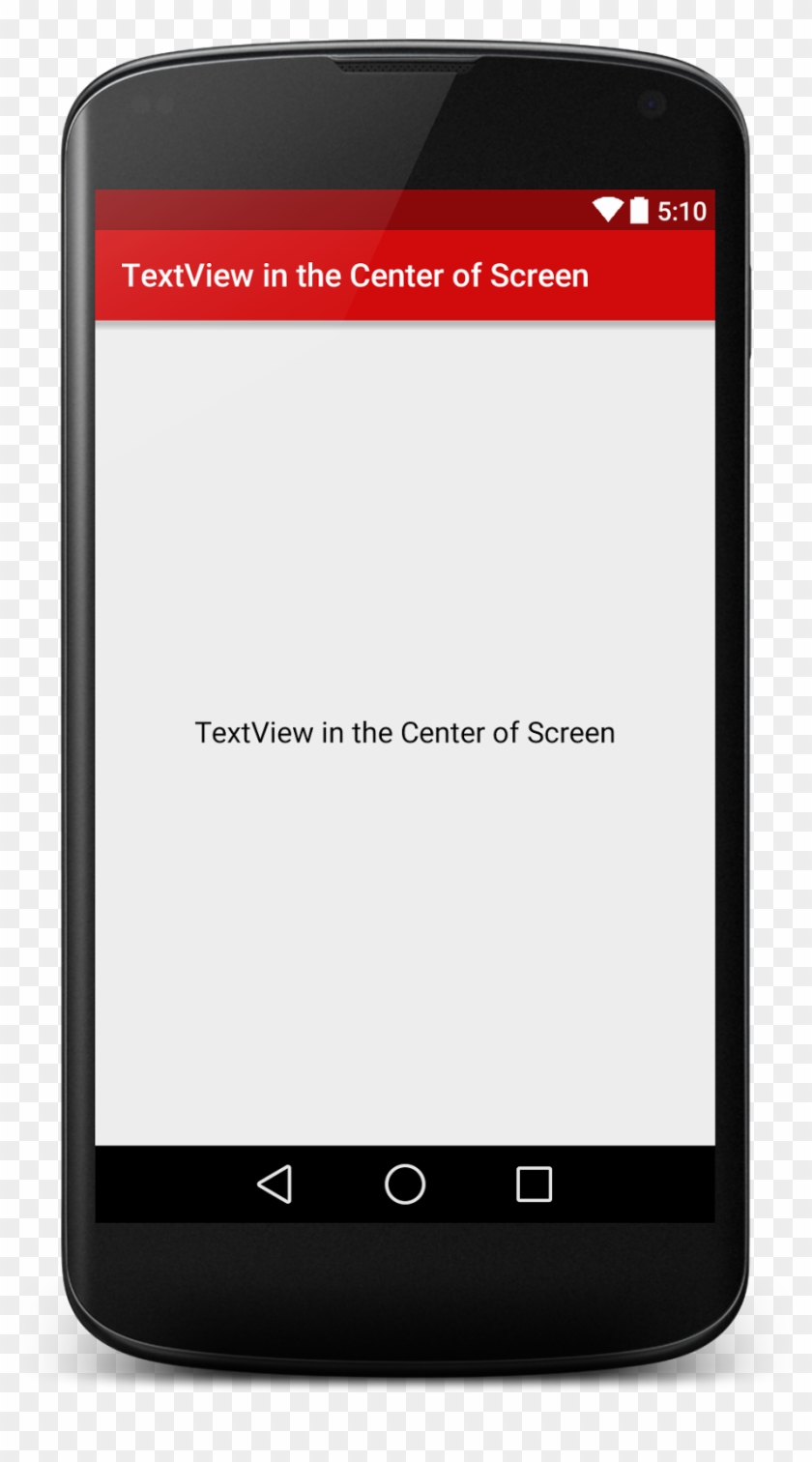 How To Align Android Textview In The Center Of The - Boton Switch Android Studio Clipart
