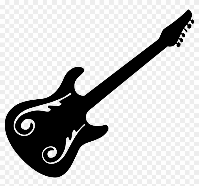 Download Png - Guitar Clipart Transparent Png #5090973