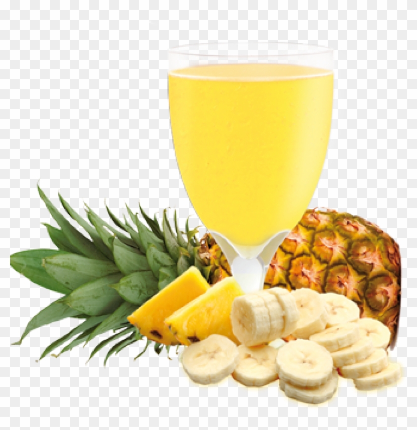 Pineapple & Banana Flavored Drink - Ideal Protein Clipart #5091520