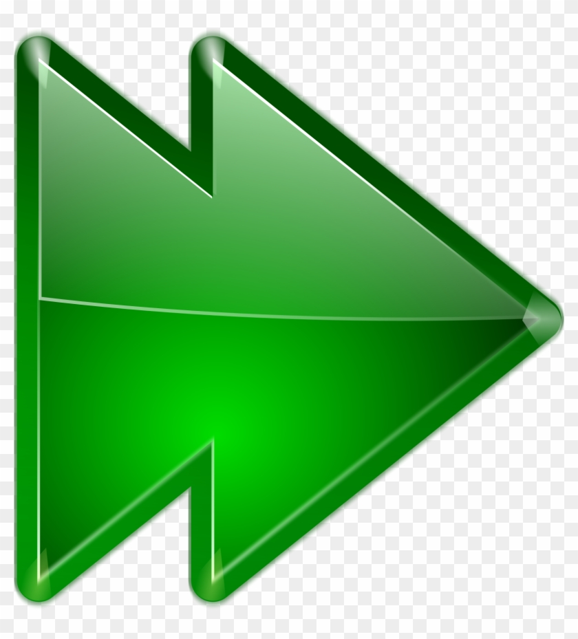 Open - Right Arrow Action Button Clipart