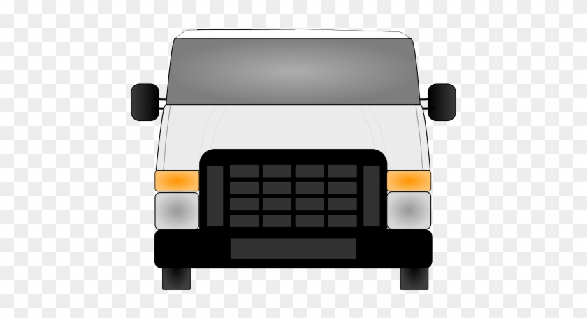 Van Clip Art Front - Png Download