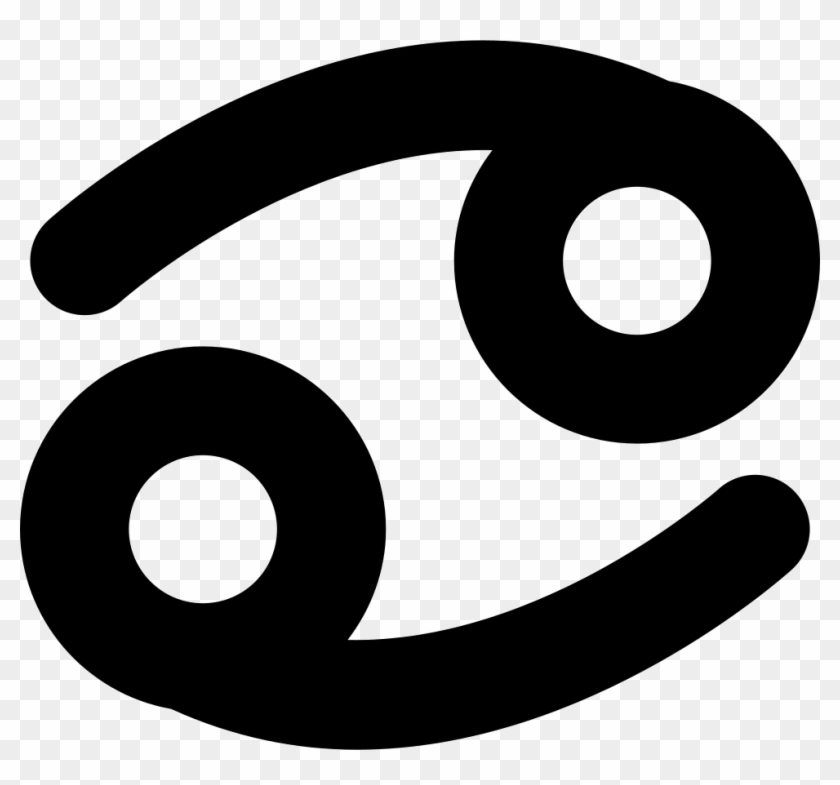 Cancer Zodiac Sign Symbol Comments - Cancer Signo Zodiacal Png Clipart