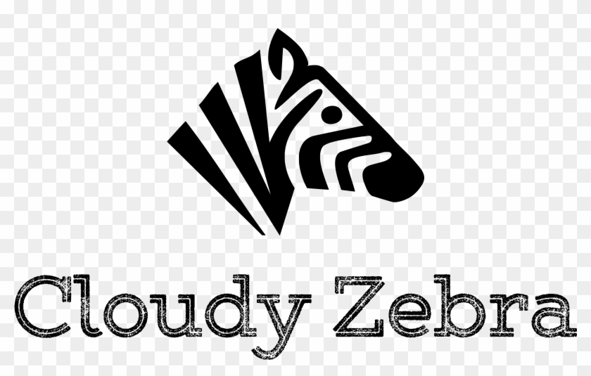 Cloudy Zebra Seo - Graphic Design Clipart #5092423