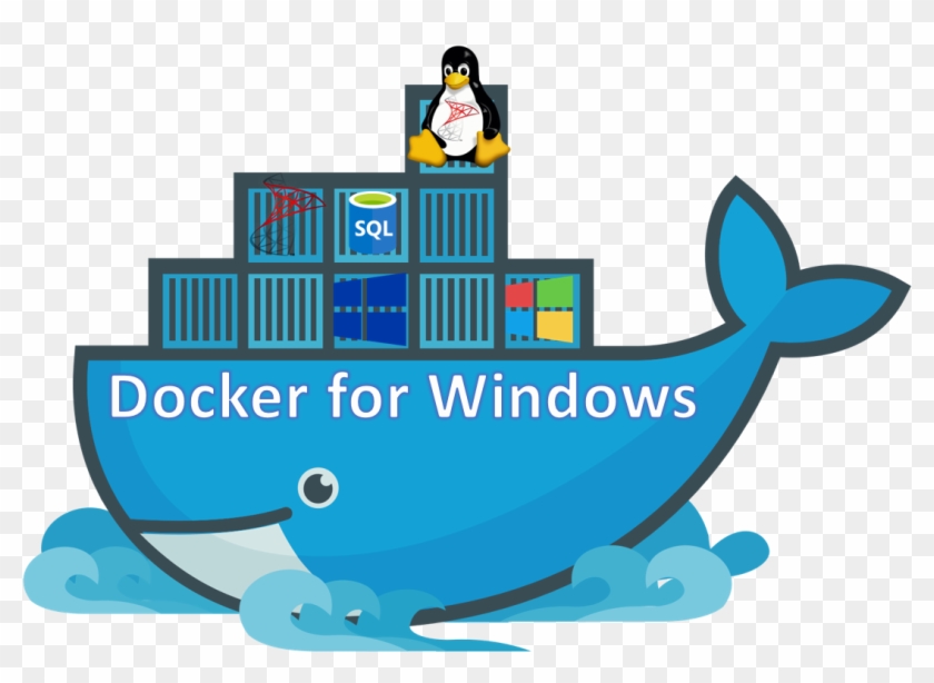 Delivery With - Logo Transparent Docker Png Clipart #5092547