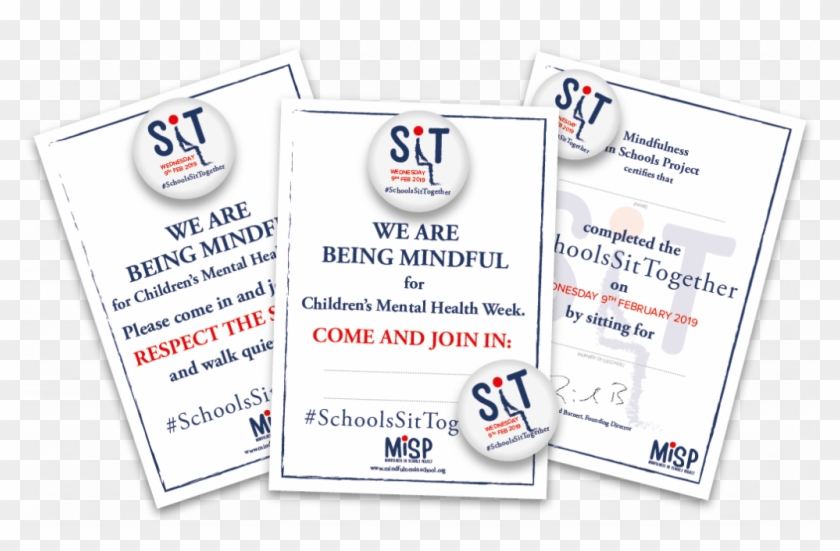 Thousands Sit Together - Emblem Clipart