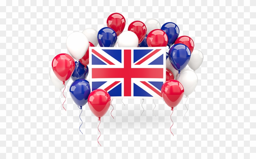 Illustration Of Flag Of United Kingdom - United Kingdom Flag Clipart #5093115