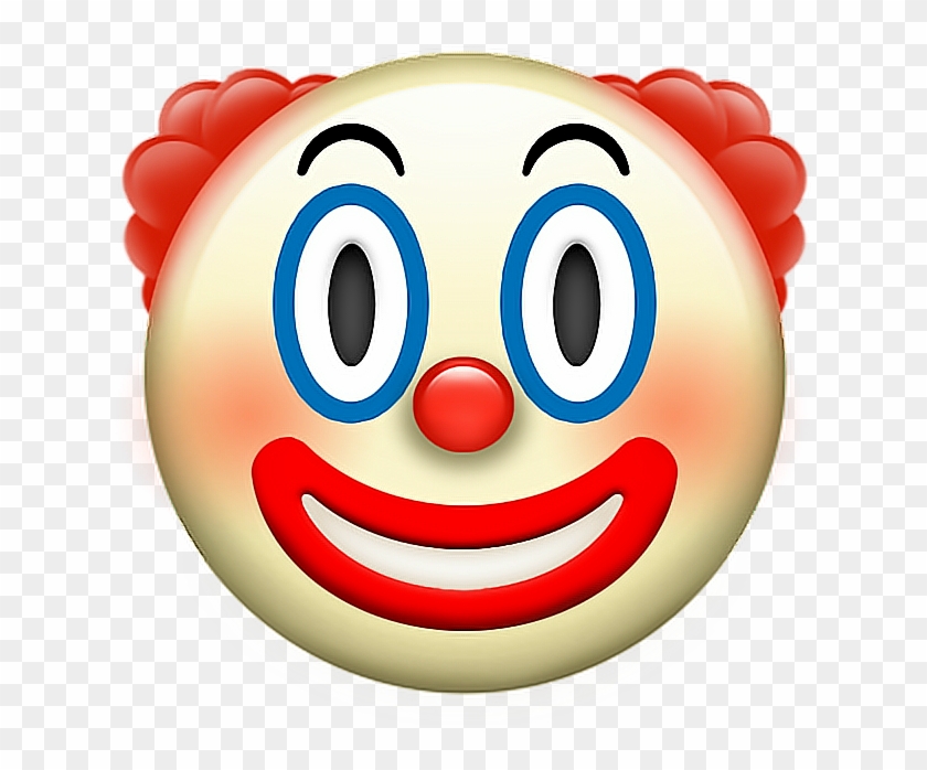 #payaso #png #emojistickers #emoji #emojifaces - Clown Face Emoji Clipart #5093850