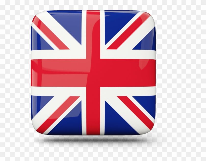 Union Jack Icon Square Clipart