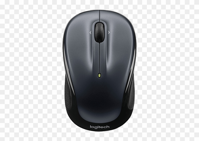Logitech M325 Wireless Mouse Designed For Web Surfing - Logitech Wireless Mouse M325 Dark Silver Clipart #5094182