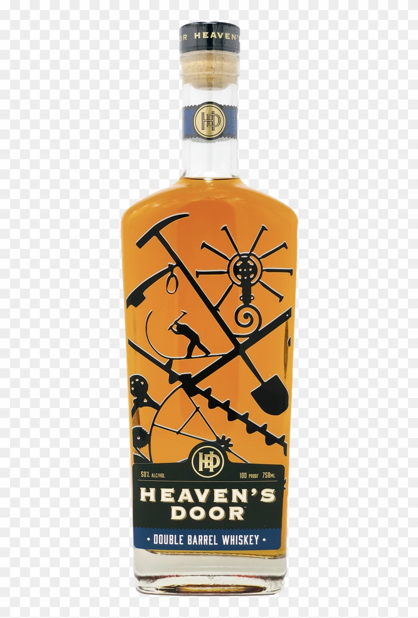 Heaven's Door Double Barrel Whiskey Clipart