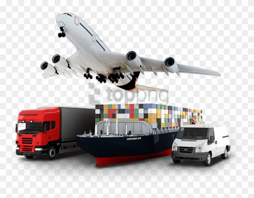 Airplane Ship Train Truck Png Image With Transparent - Planes Ships And Trucks Clipart #5094446