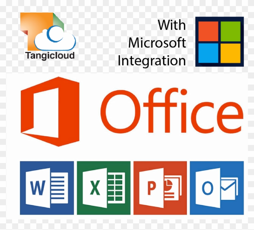 Logos Of Microsoft Office Products - Microsoft Com Office 365 Clipart #5094753