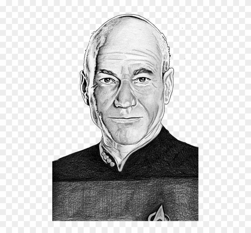 Bleed Area May Not Be Visible - Jean-luc Picard Clipart #5094892