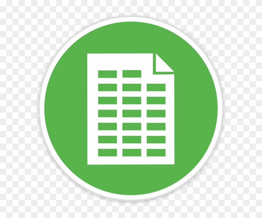 For Microsoft Excel Edition 4 - Newsletter Icon Png Circle Clipart